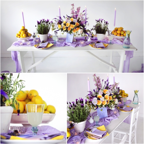 Wedding Colours Lavender And Lemon 4